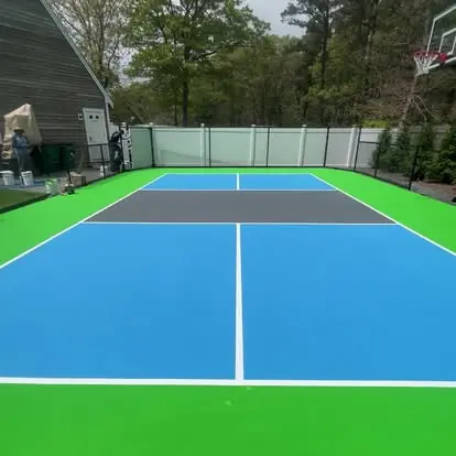 Private estate tennis court on Martha's Vineyard